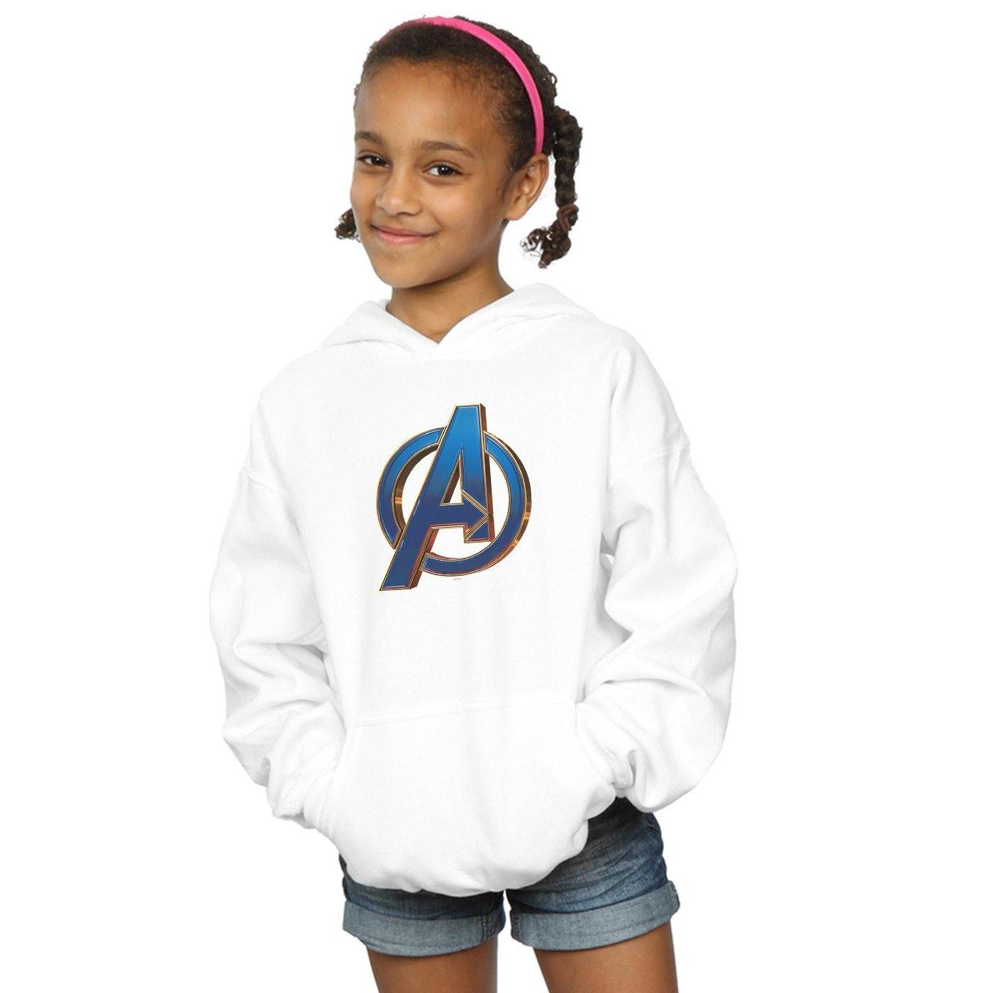 MARVEL  Sweat à capuche AVENGERS ENDGAME HEROIC LOGO 