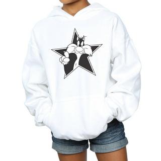 LOONEY TUNES  Sylvester Mono Star Kapuzenpullover 