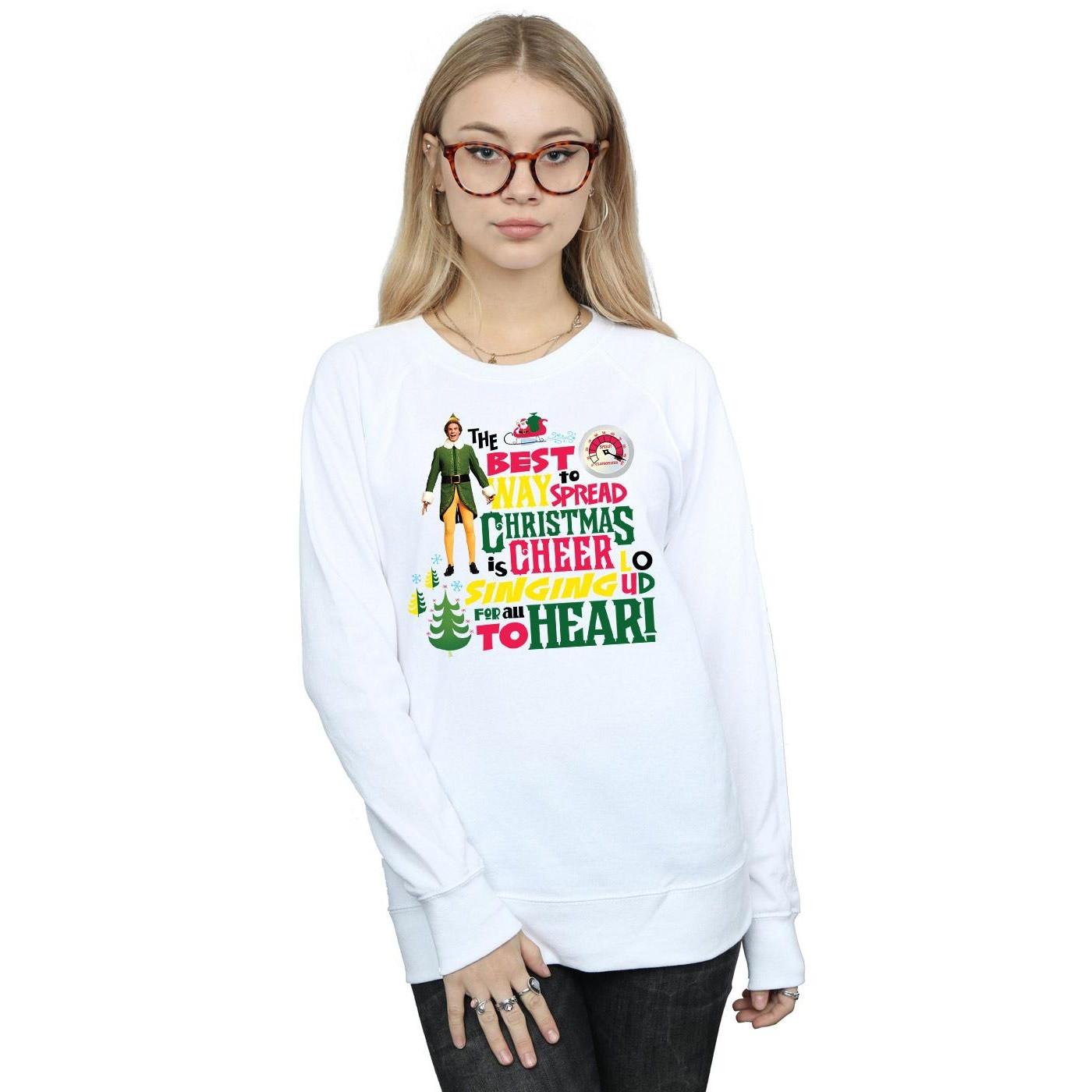 Elf Christmas Cheer Sweatshirt Imprimé  