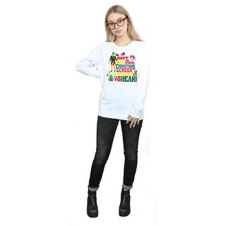 Elf Christmas Cheer Sweatshirt Imprimé  