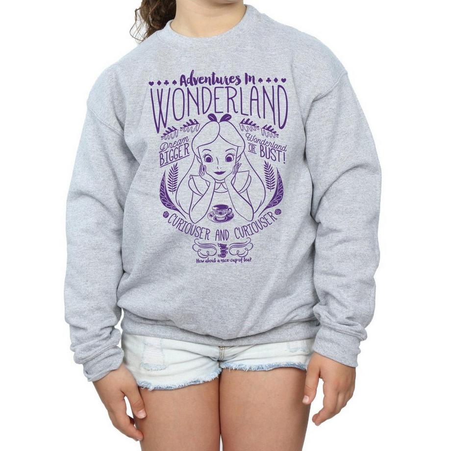 Disney  Sweat ALICE IN WONDERLAND ADVENTURES 