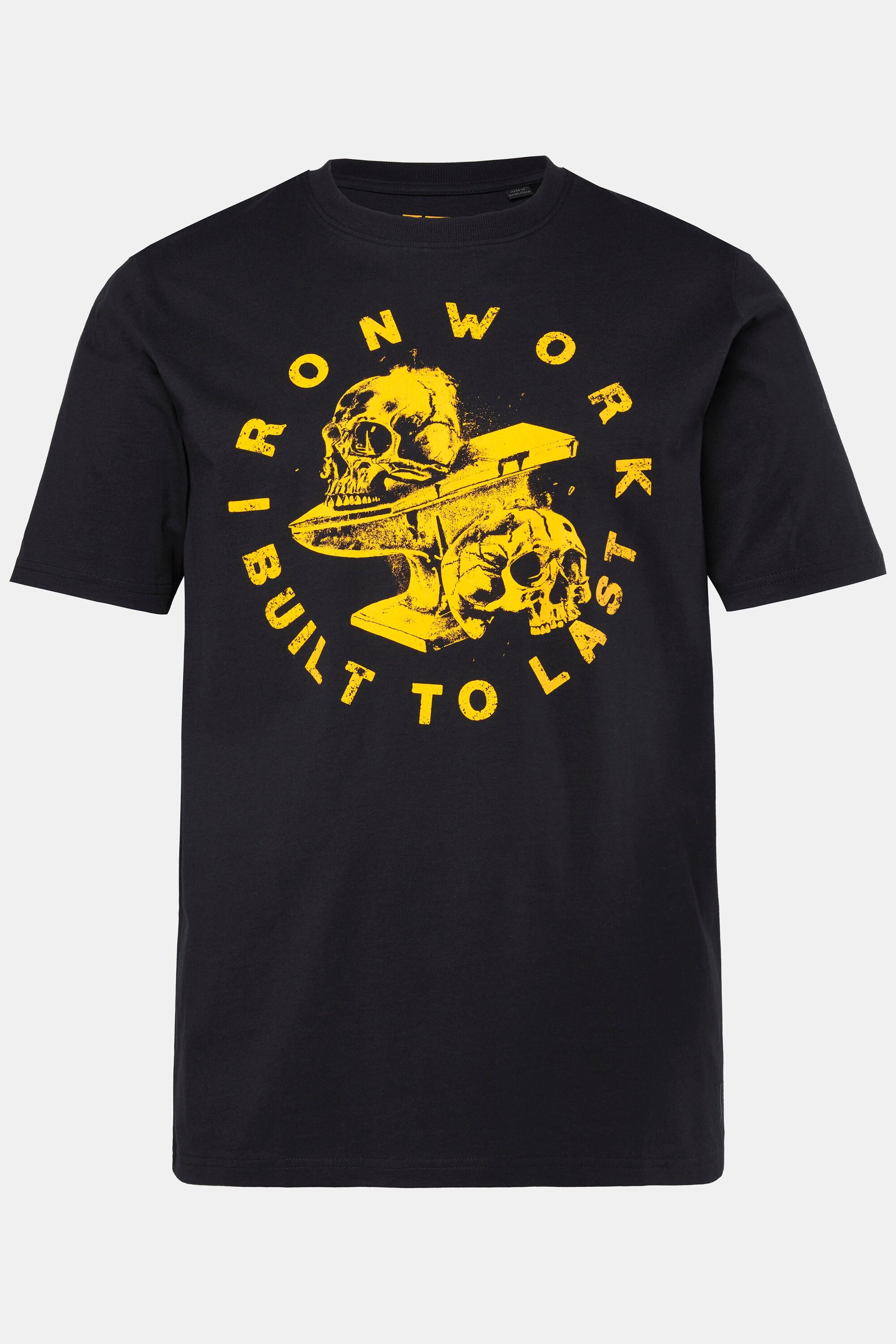 JP1880 Workwear Halbarm T-Shirt mit Brustprint  