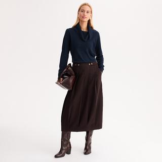 La Redoute Collections Jupe évasée en flanelle A-Line  