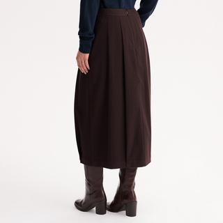 La Redoute Collections Jupe évasée en flanelle A-Line  