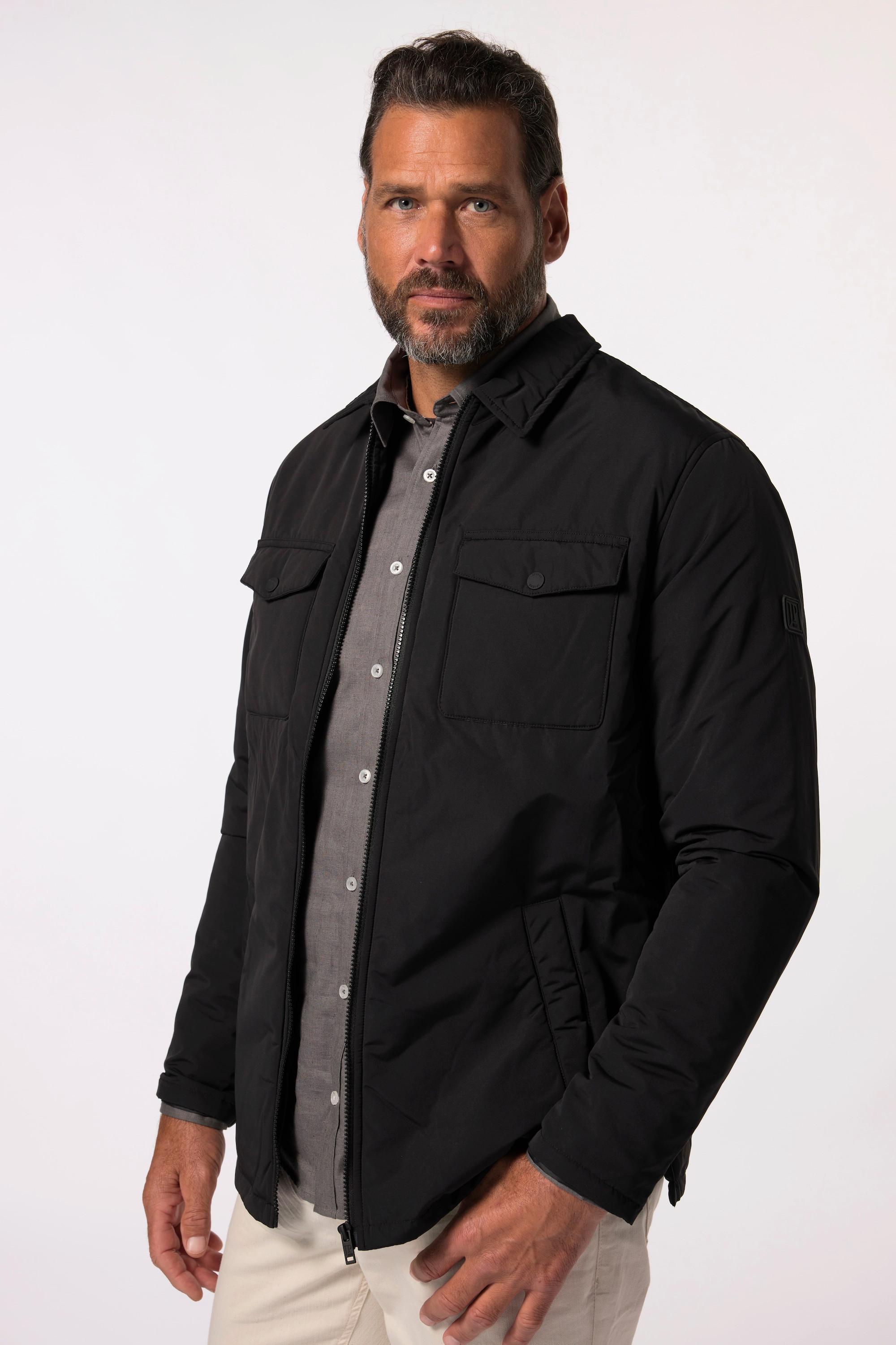 JP1880 Jacke Hemdkragen Brusttaschen  