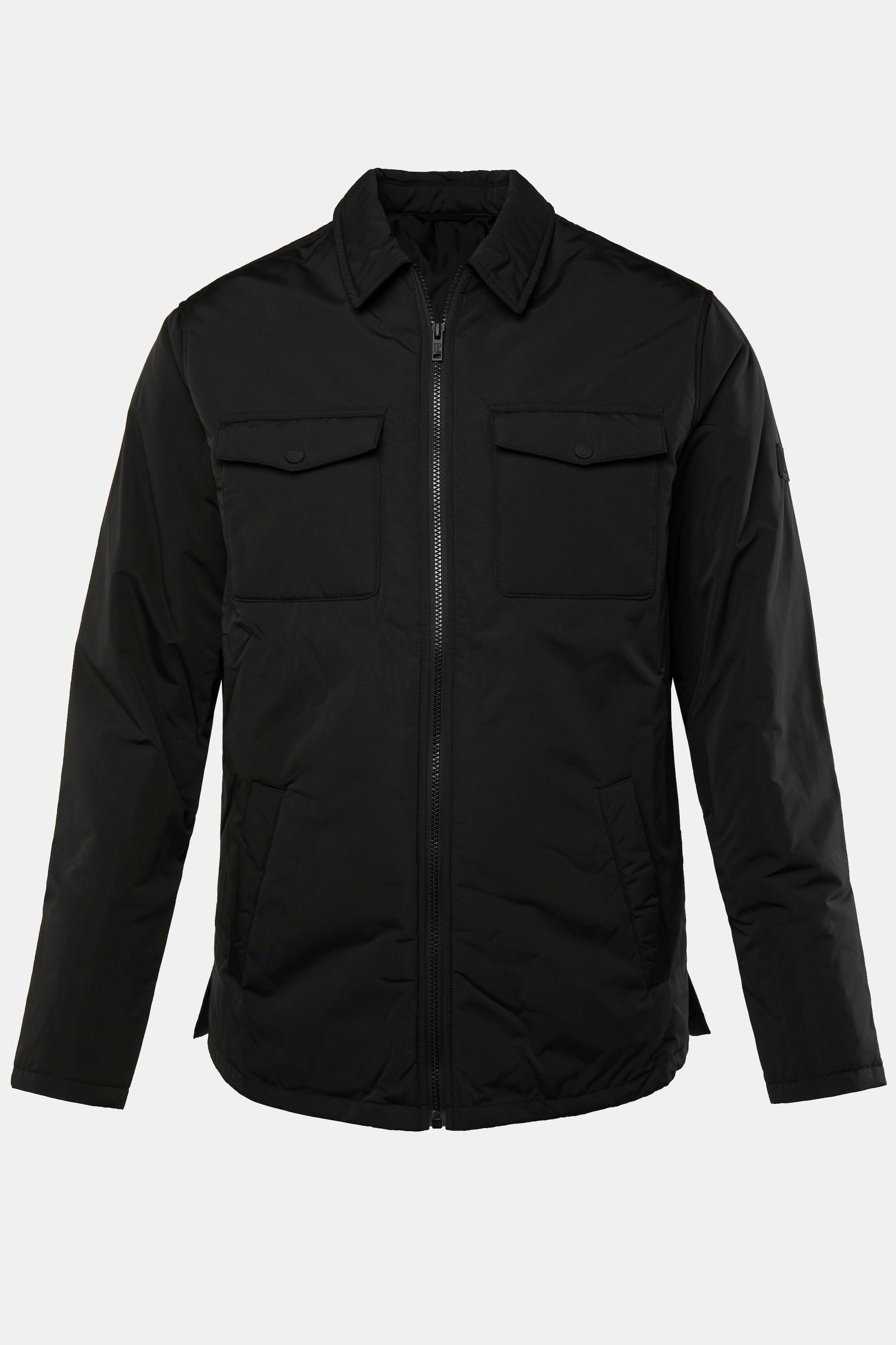 JP1880 Jacke Hemdkragen Brusttaschen  
