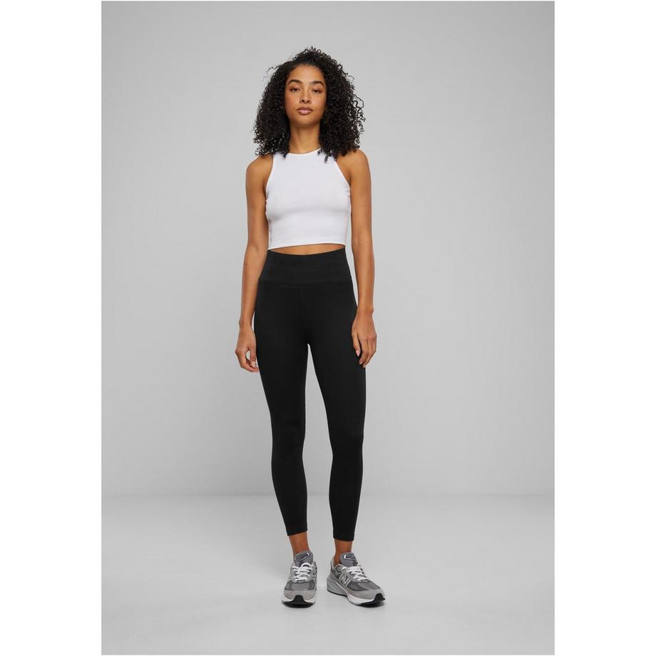 URBAN CLASSICS Organic Cropped Rib Top  