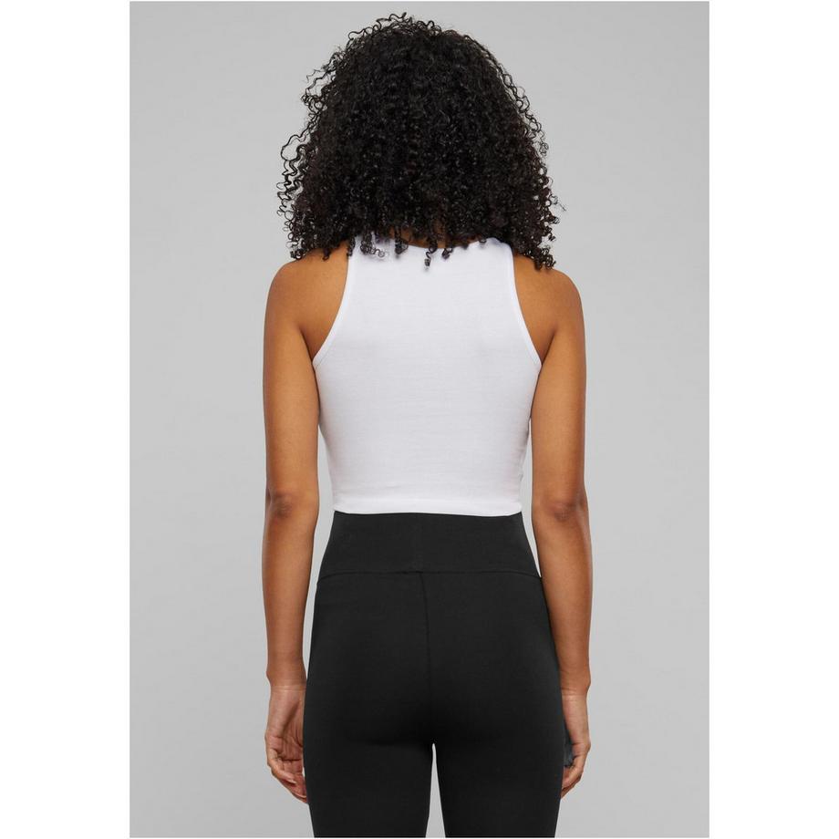 URBAN CLASSICS Organic Cropped Rib Top  