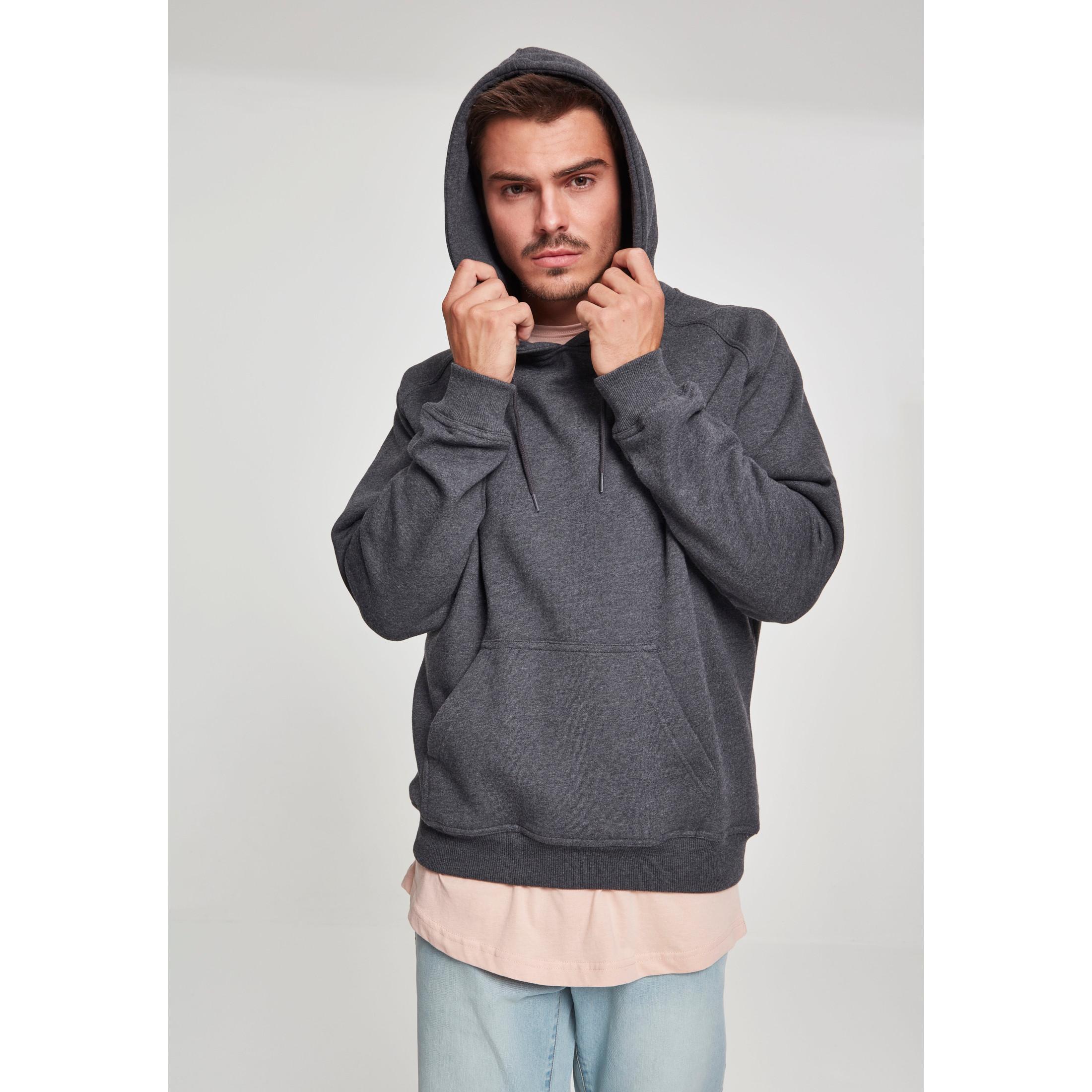 URBAN CLASSICS  hoodie große größen classic blank 