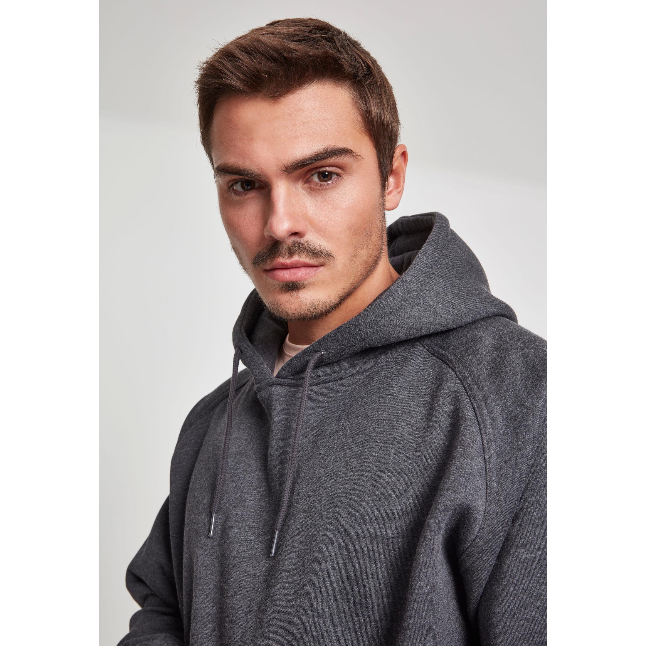 URBAN CLASSICS  hoodie große größen classic blank 