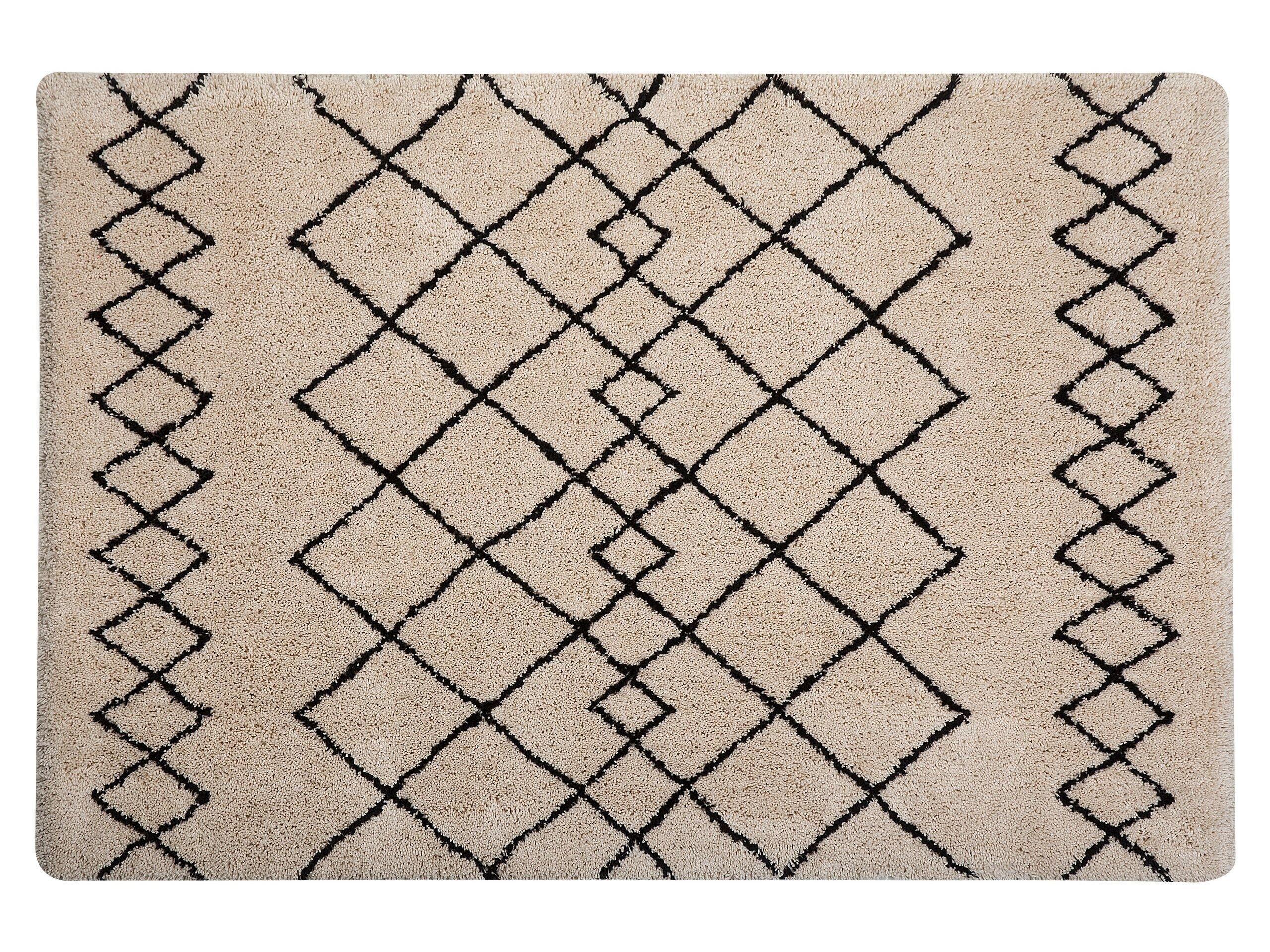 Beliani Tapis en Polyester Moderne HAVSA  