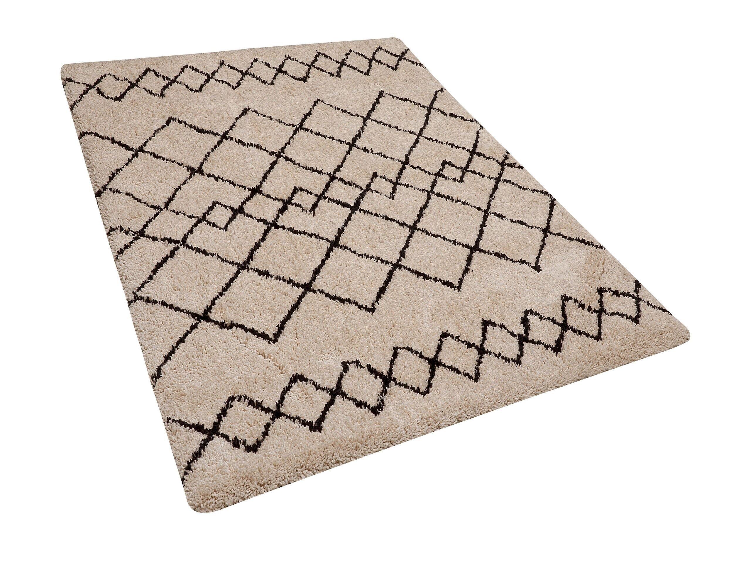 Beliani Tapis en Polyester Moderne HAVSA  