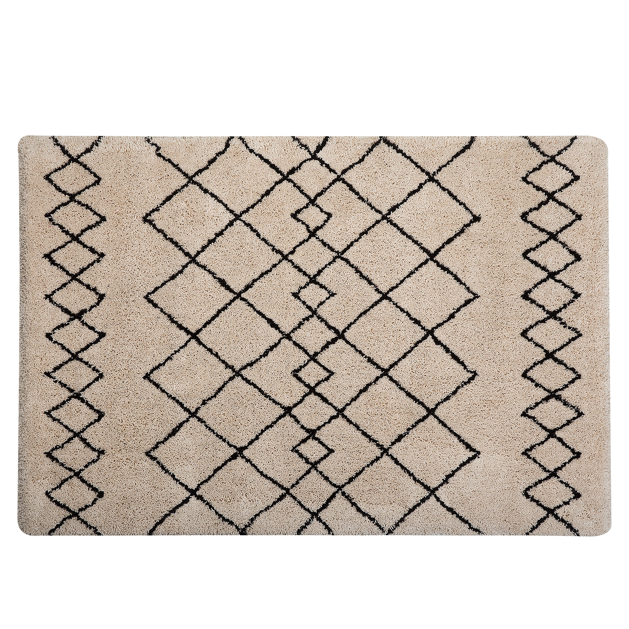 Beliani Tapis en Polyester Moderne HAVSA  