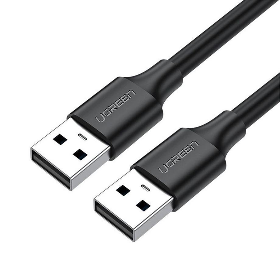 Ugreen USB-A (männlich) auf USB-A (männlich) 2.0, 480 Mbit/s, 1,5 m – Schwarz