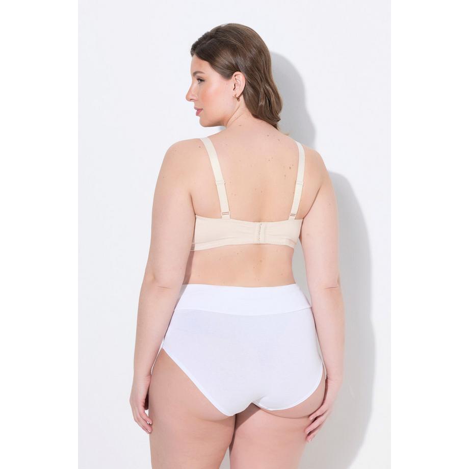 Ulla Popken Bellieva Soutien-gorge d'allaitement Bords en dentelle Ouverture sur le devant des bretelles  