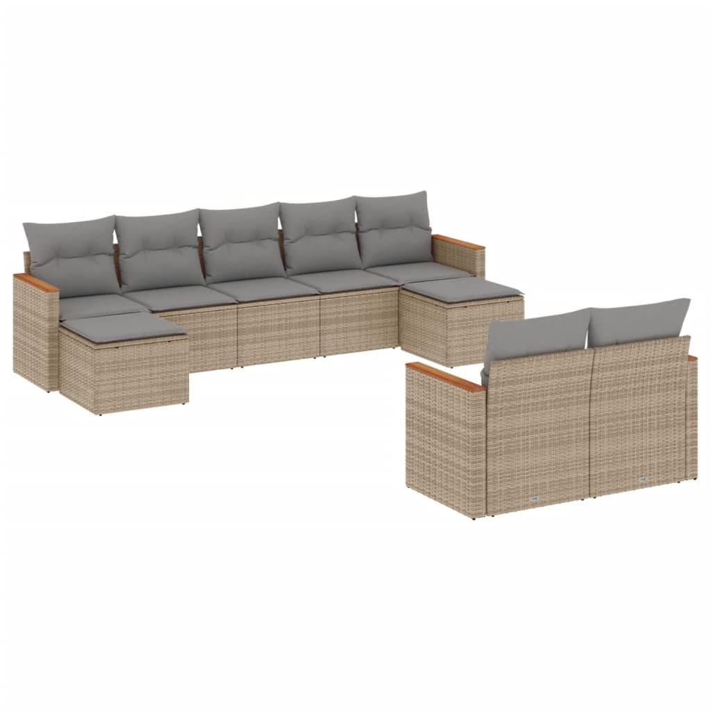 VidaXL Garten sofagarnitur poly-rattan  