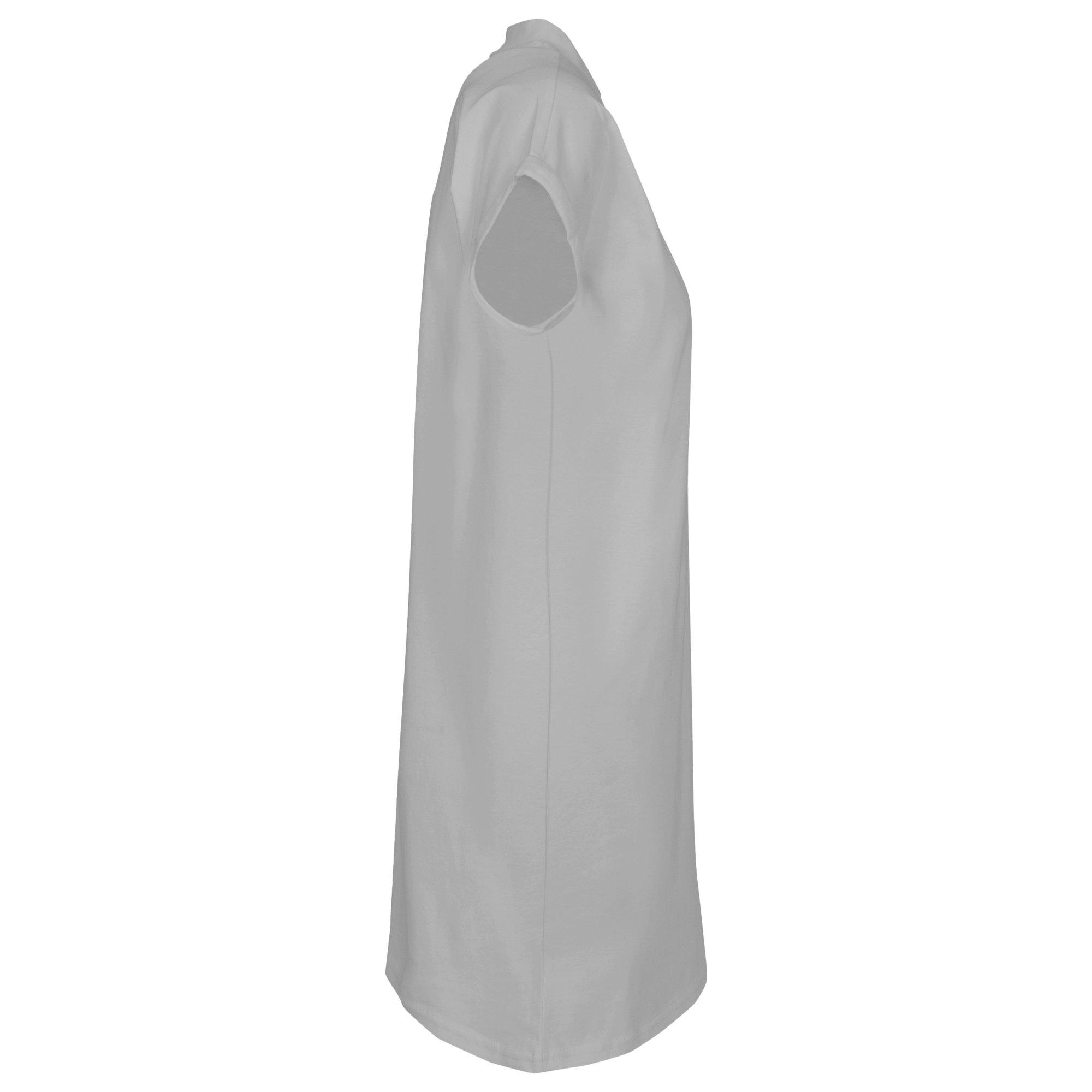 Build Your Own Abito Casual Collo Alto Maniche Corte  