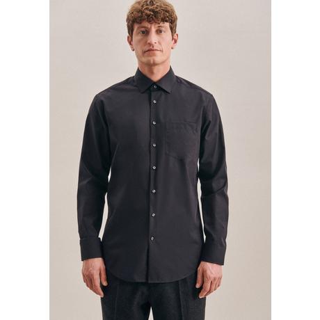 Seidensticker Business Hemd Regular Fit Langarm Uni  