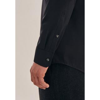 Seidensticker Business Hemd Regular Fit Langarm Uni  