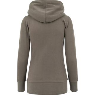 URBAN CLASSICS  hoodie damen urban classic long logopatch 