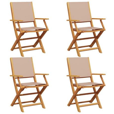 VidaXL Gartenstuhl holz  