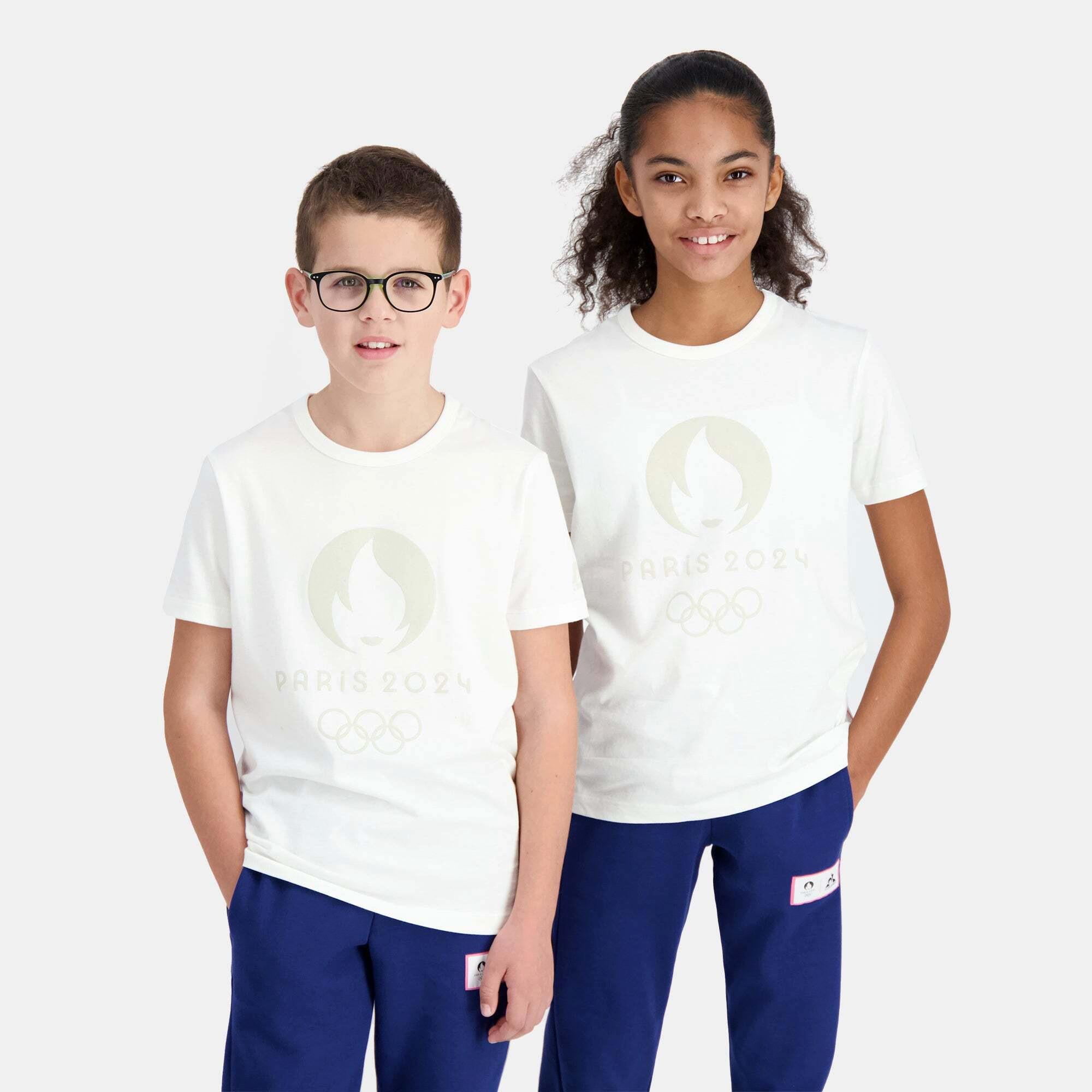 Le Coq Sportif  t-shirt enfant graphic paris 2024 n°2 