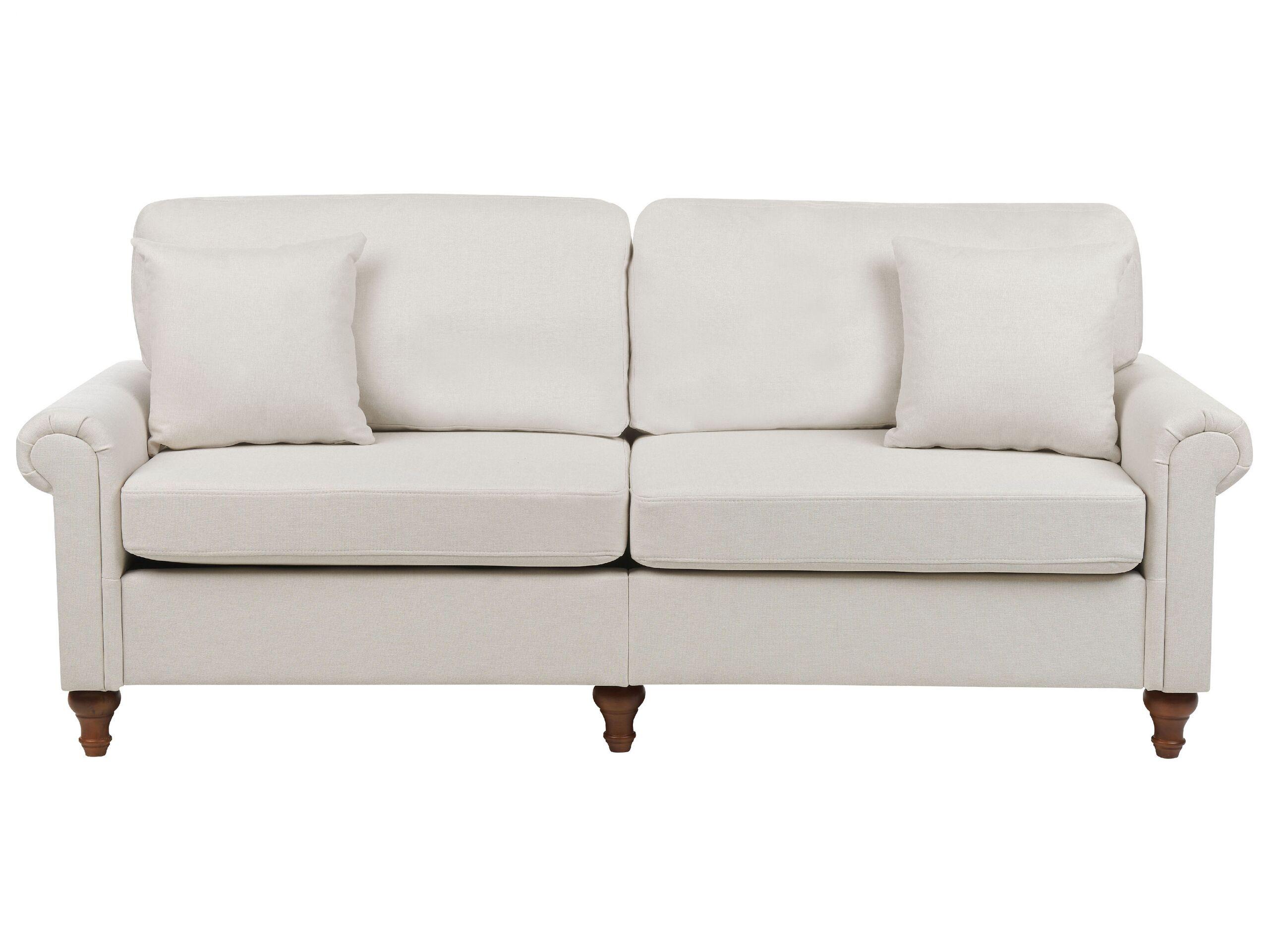 Beliani 3 Sitzer Sofa aus Polyester Klassisch GINNERUP  