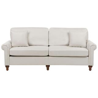 Beliani 3 Sitzer Sofa aus Stoff Klassisch GINNERUP  