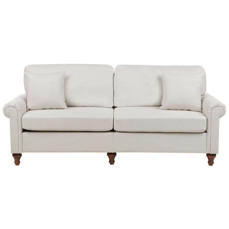 Beliani 3 Sitzer Sofa aus Stoff Klassisch GINNERUP  