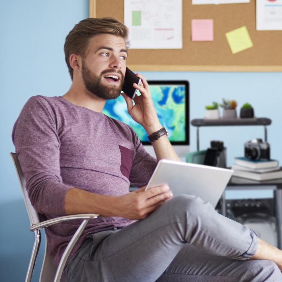 Northix  Computertisch mit Glasplatte 