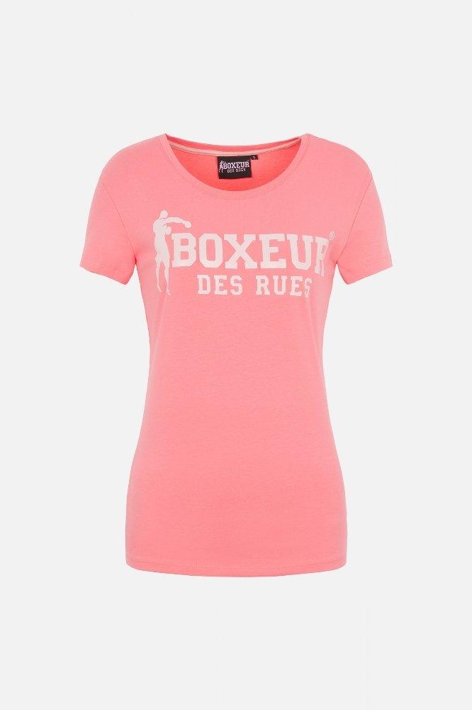 BOXEUR DES RUES  Basic T-Shirt With Front Logo 