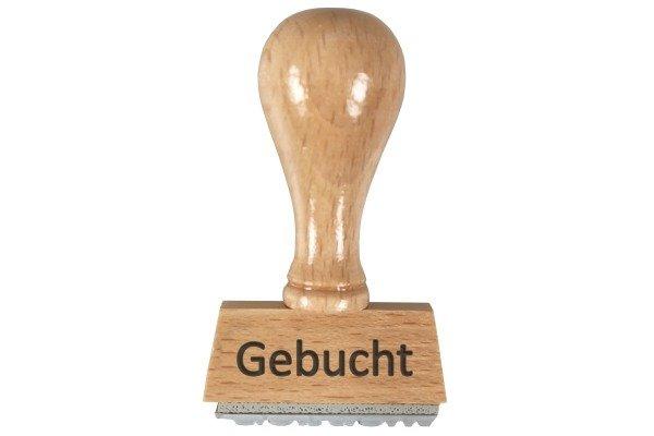 NEUTRAL NEUTRAL Lagerstempel Gebucht GS118759 Gummi  