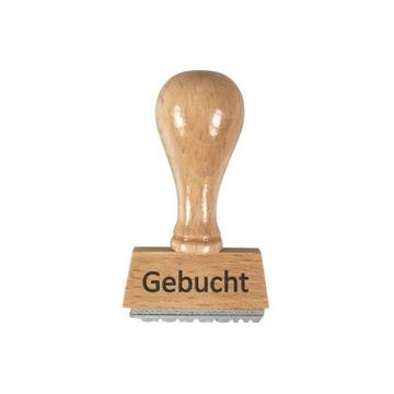 NEUTRAL Lagerstempel Gebucht GS118759 Gummi