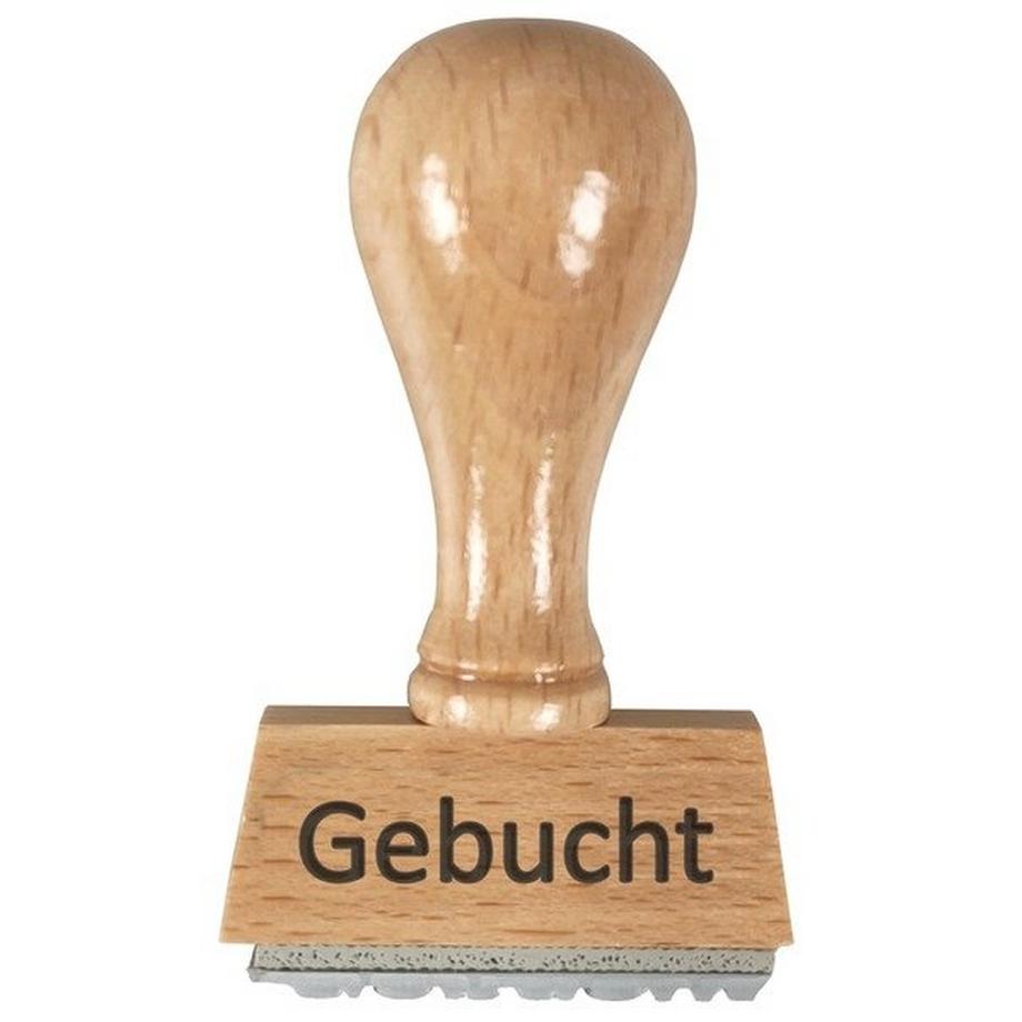 NEUTRAL NEUTRAL Lagerstempel Gebucht GS118759 Gummi  