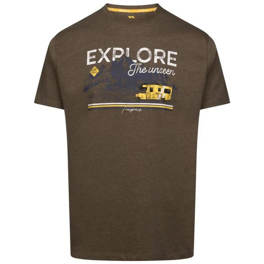 T-ShirtMotifs Montagne Et Campingcar Thelon