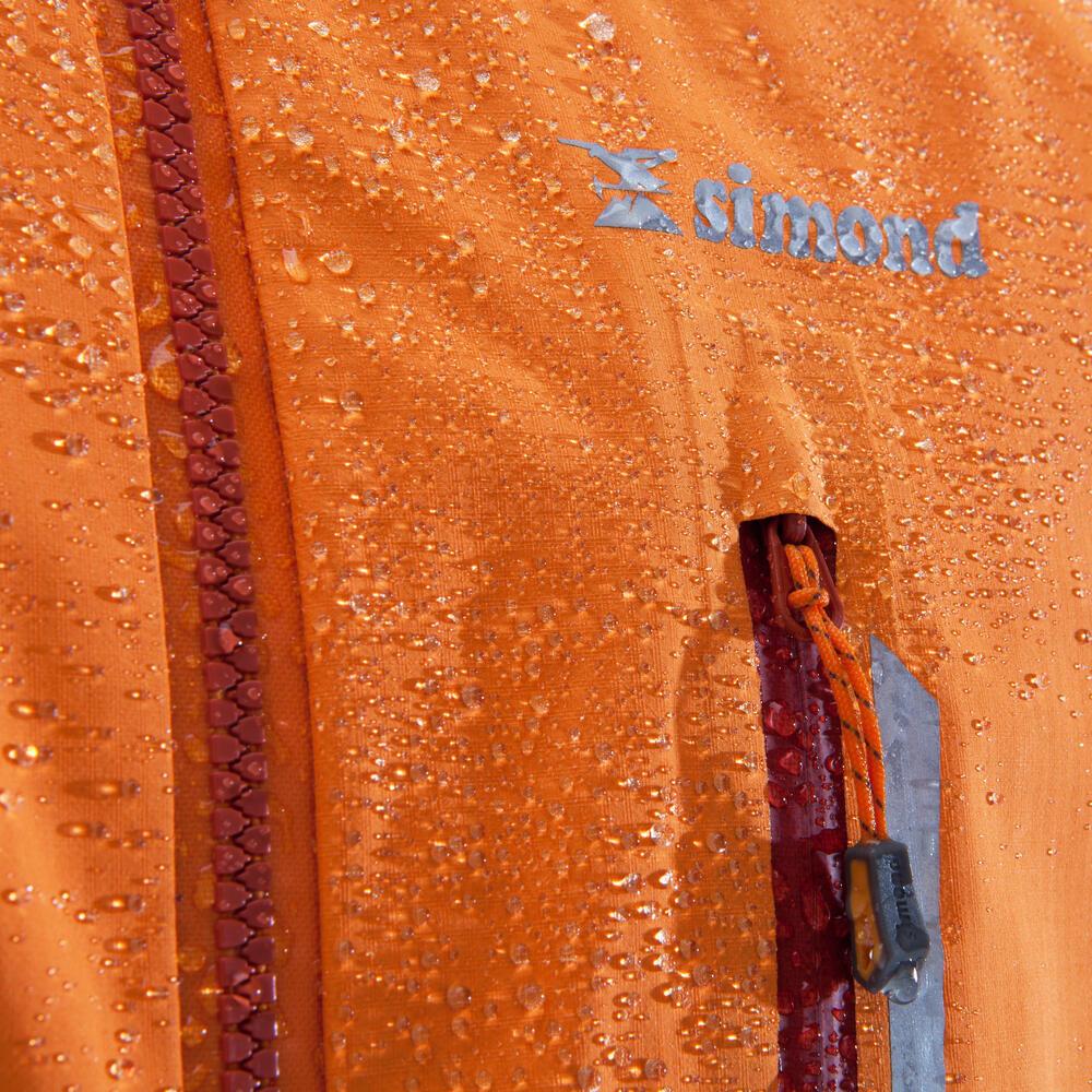 SIMOND  Giacca antipioggia uomo alpinismo impermeabile poliestere 