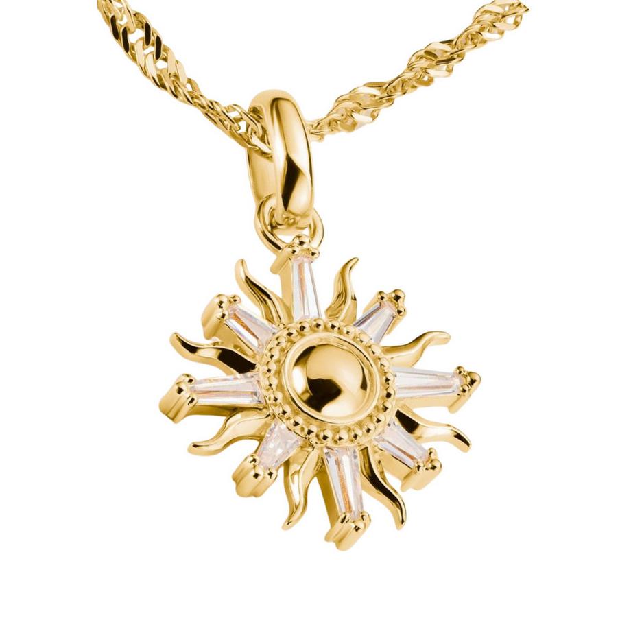 Thomas Sabo  CharmAnhänger Sonne mit Steinen Connect veret 