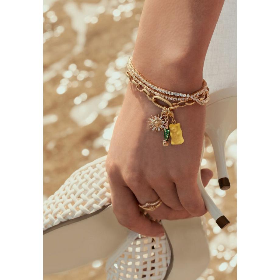 Thomas Sabo  CharmAnhänger Sonne mit Steinen Connect veret 