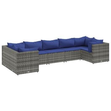 Garten lounge set poly-rattan