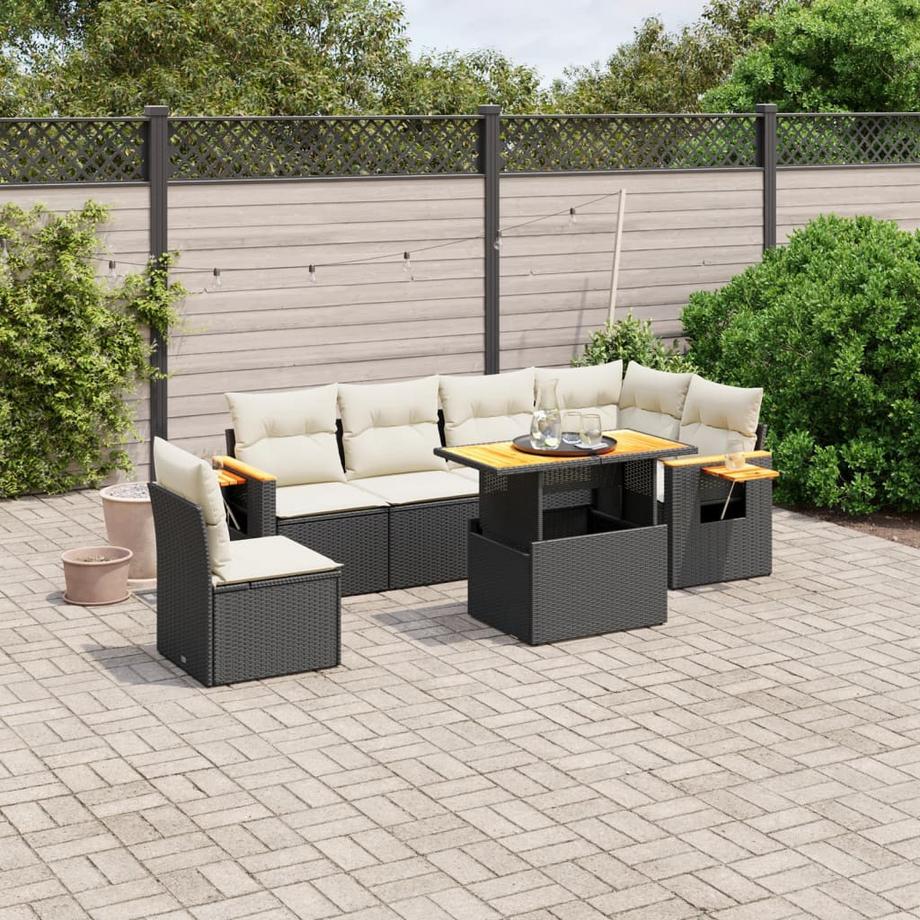 VidaXL Garten sofagarnitur poly-rattan  
