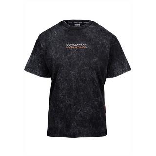 Gorilla Wear Medina T-Shirt Oversize Noir Lavé  
