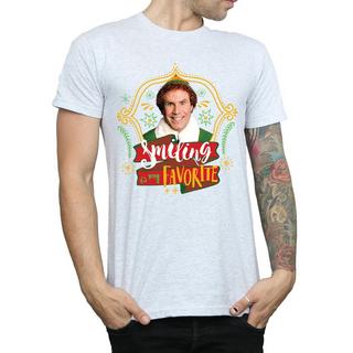 Elf Smiling Is My Favorite T-Shirt  