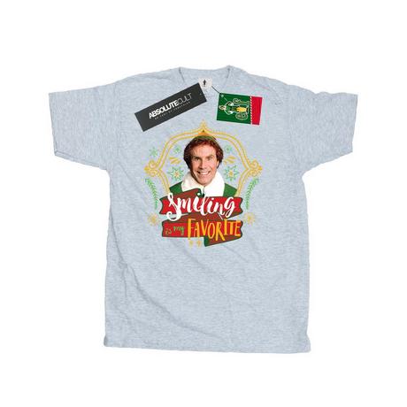 Elf Smiling Is My Favorite T-Shirt  