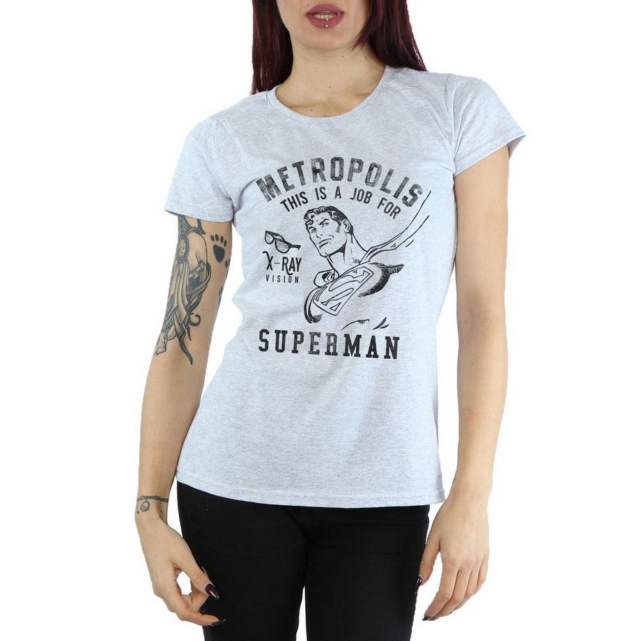 DC COMICS Superman Metropolis X-Ray Vision T-Shirt  