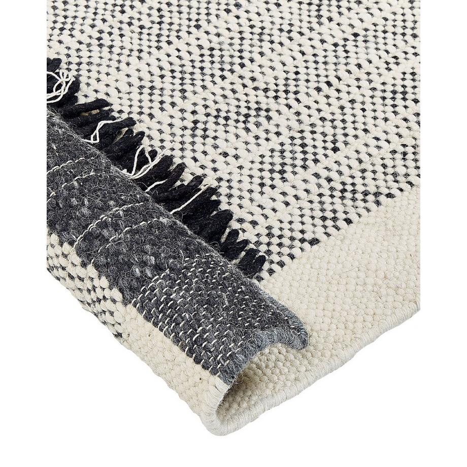 Beliani Teppich aus Wolle Skandinavisch KETENLI  