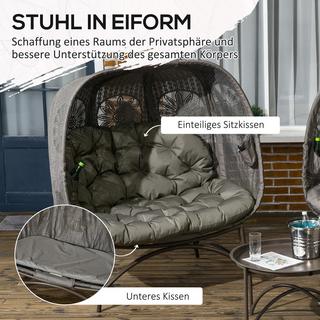 Outsunny Ensemble de chaises de jardin  