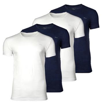 Maglietta Uomini Confezione da 4 Vestibilità confortevole-C-NECK T-SHIRT 4-PACK