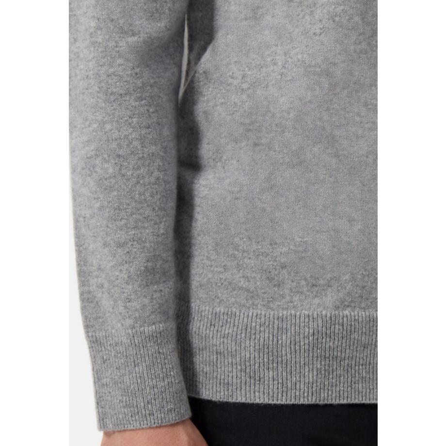 CASH-MERE.CH Kaschmir Langarm Poloshirt  