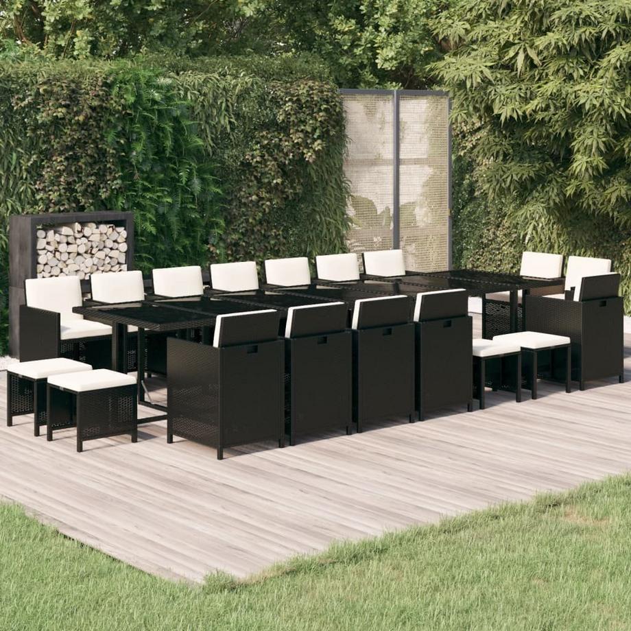 VidaXL set da pranzo da giardino  