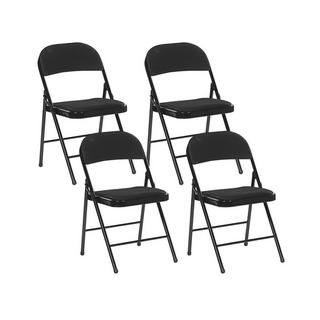 Beliani Klappstuhl 4er Set aus Mesh Klassisch SPARKS  